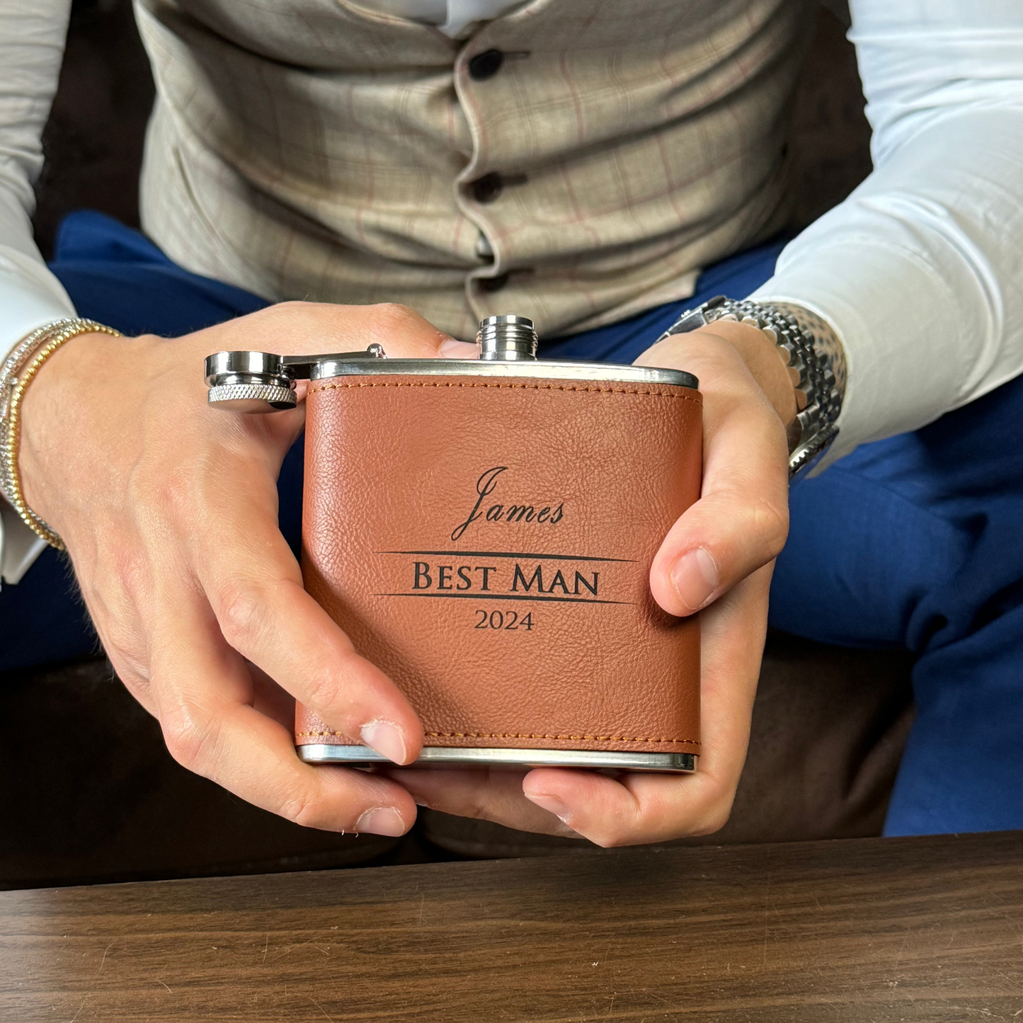 Engraved Whiskey Flask, Personalized Flask, Hip Flask, Custom Hip Flask, Personalized Gift, Flasks For Groomsmen, Best Man Proposal, Best Gift For Men